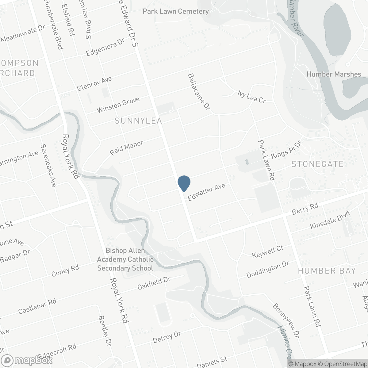 1 BERNICE AVENUE, Toronto, Ontario M8Y 1Z5